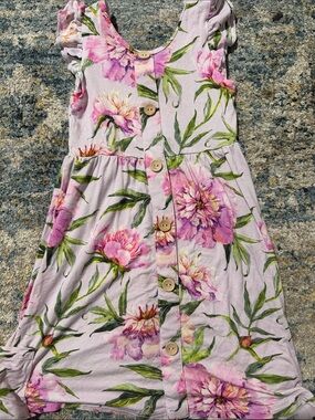 Little Bum Bums Floral Button-Front Dress size 3T